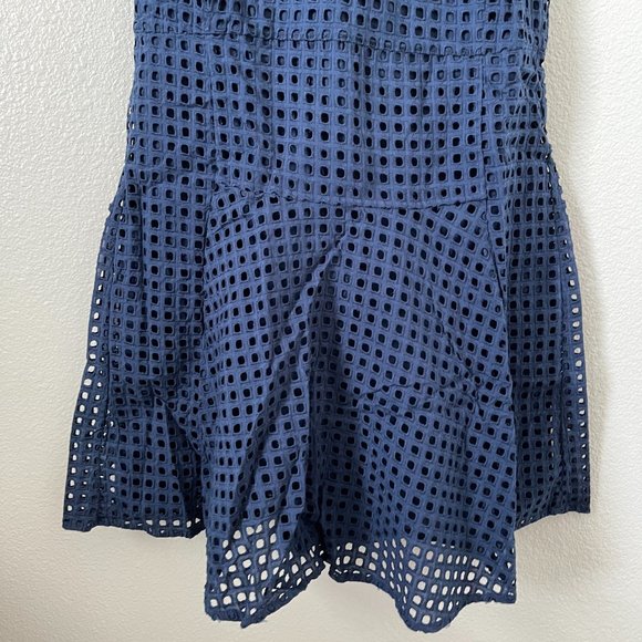 Madewell Dress Eyelet Sunshade A Line Sleeveless - Picture 8 of 10